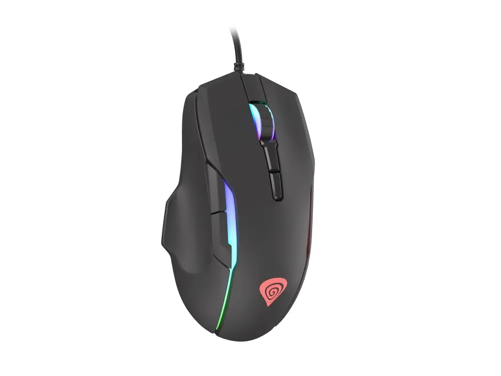 Mouse, Genesis Gaming Mouse Xenon 220 6400dpi cu software, iluminat, negru - image 5