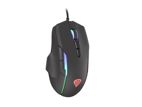 Mouse, Genesis Gaming Mouse Xenon 220 6400dpi cu software, iluminat, negru - 6