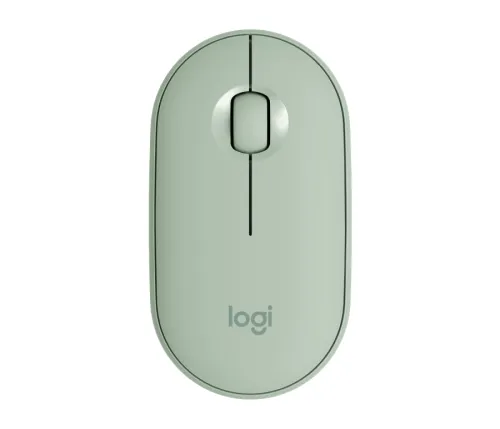 Мишка, Logitech Pebble M350 Wireless Mouse - Eucalyptus - EMEA