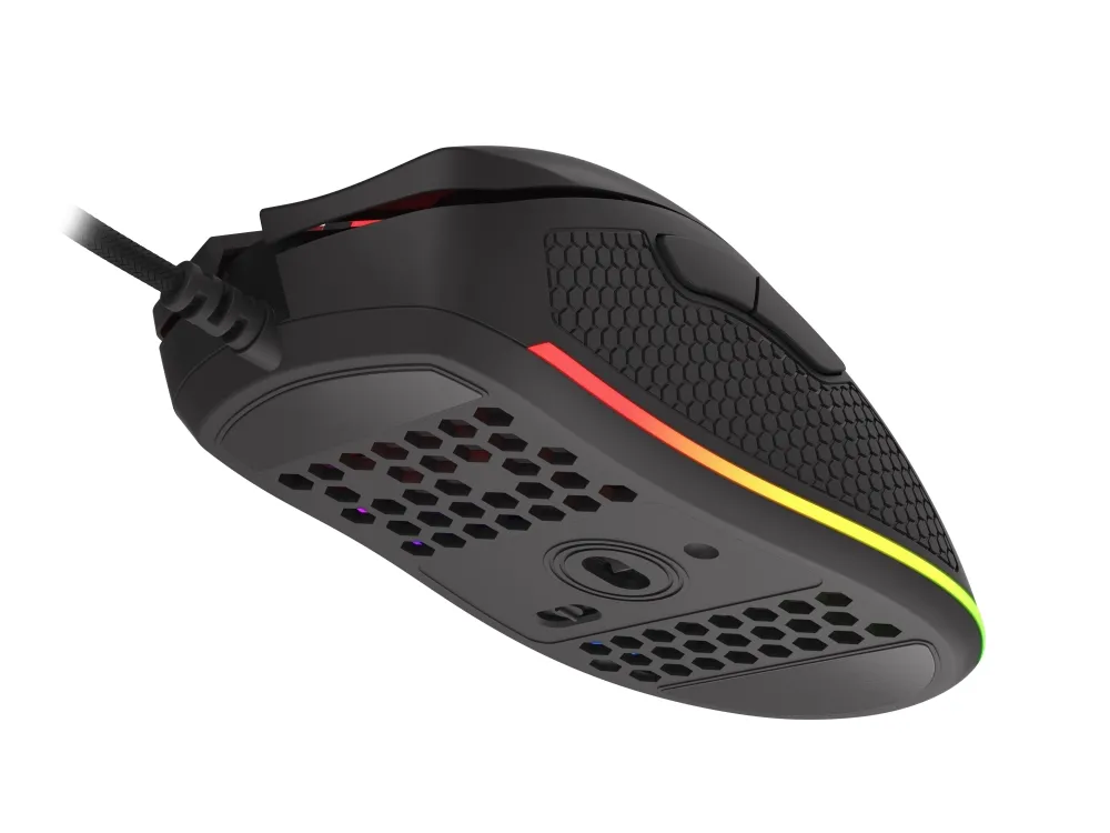 Мишка, Genesis Light Weight Gaming Mouse Krypton 550 8000 DPI RGB Software Black - image 5