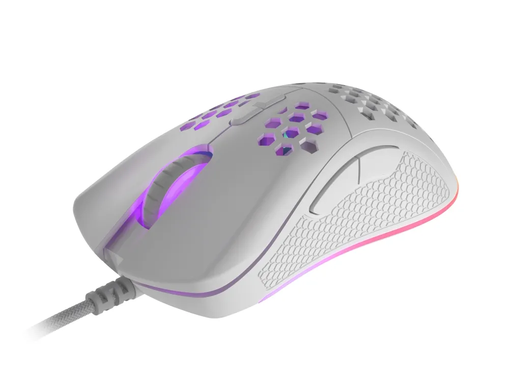 Мишка, Genesis Light Weight Gaming Mouse Krypton 550 8000 DPI RGB Software White - image 4