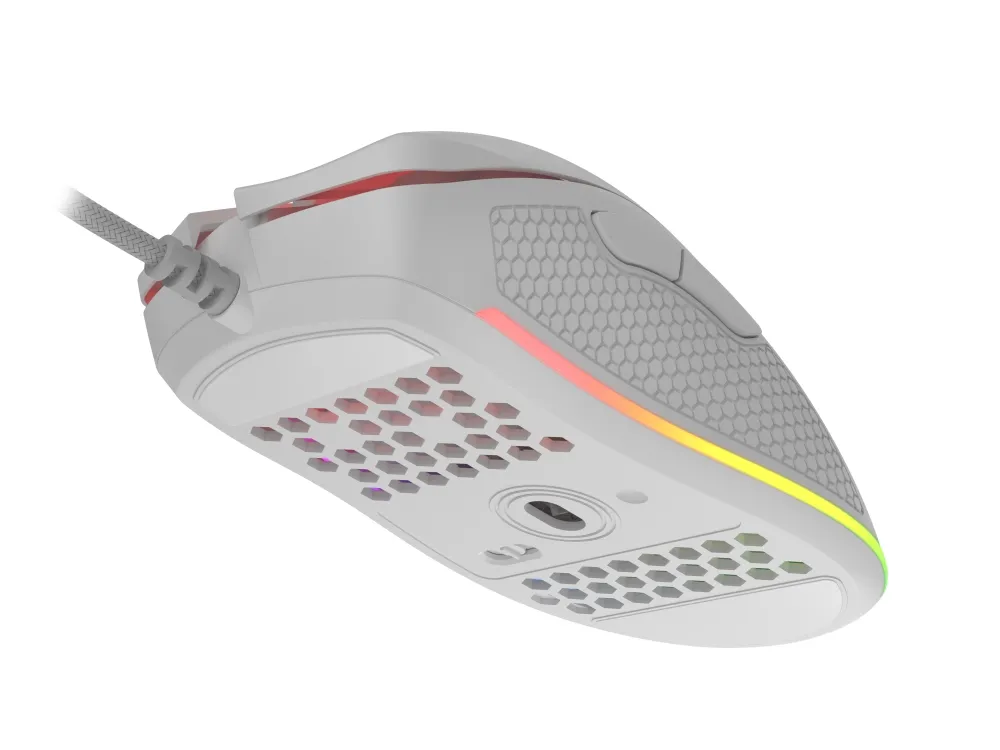 Мишка, Genesis Light Weight Gaming Mouse Krypton 550 8000 DPI RGB Software White - image 5