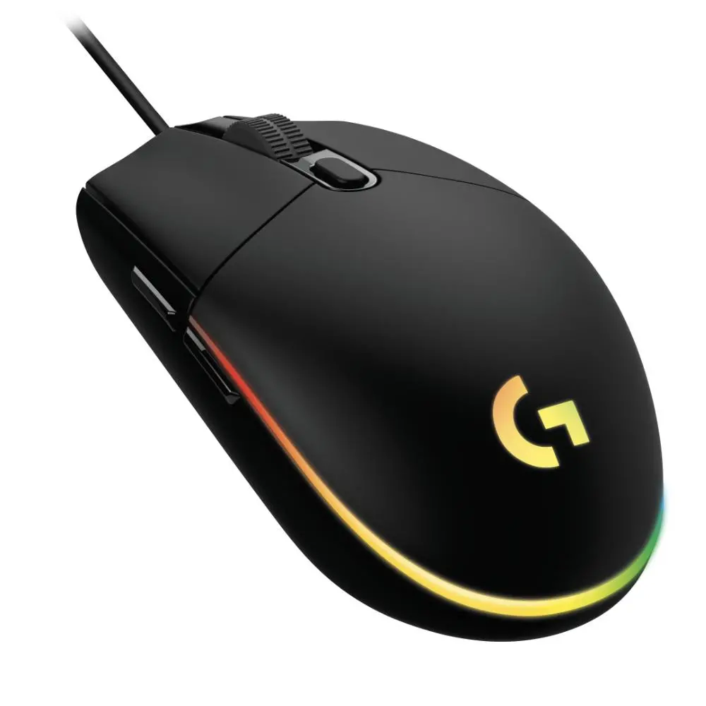 Ποντίκι, Logitech G102 Mouse, Lightsync RGB, 8000 DPI, 6 προγραμματιζόμενα κουμπιά, μαύρο - image 2