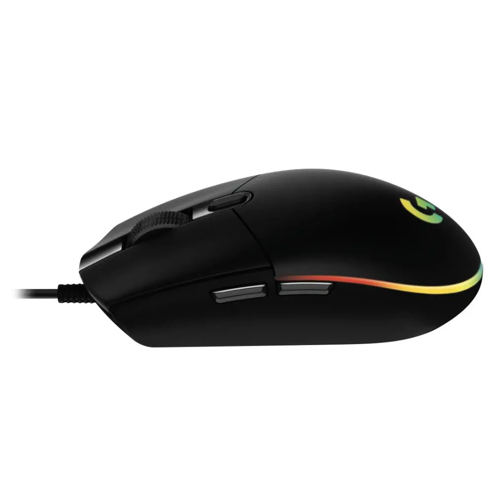 Mouse, Logitech G102 Mouse, Lightsync RGB, 8000 DPI, 6 butoane programabile, negru - image 3