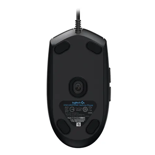 Mouse, Logitech G102 Mouse, Lightsync RGB, 8000 DPI, 6 butoane programabile, negru - 5