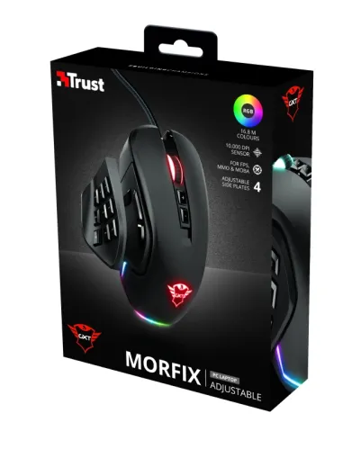 Мишка, TRUST GXT 970 Morfix Customisable RGB Gaming Mouse - image 10