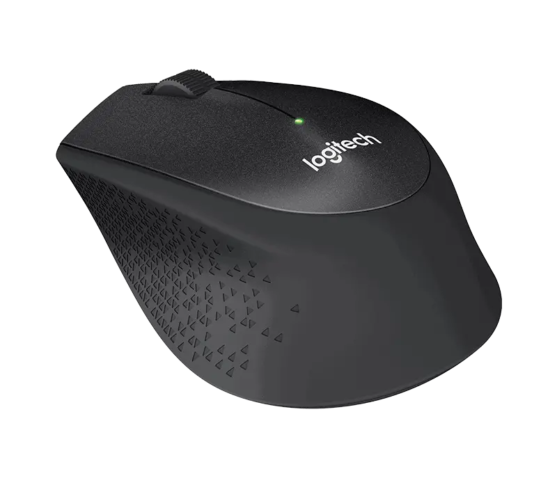 Мишка, Logitech Wireless Mouse M330 Silent Plus, black - image 1