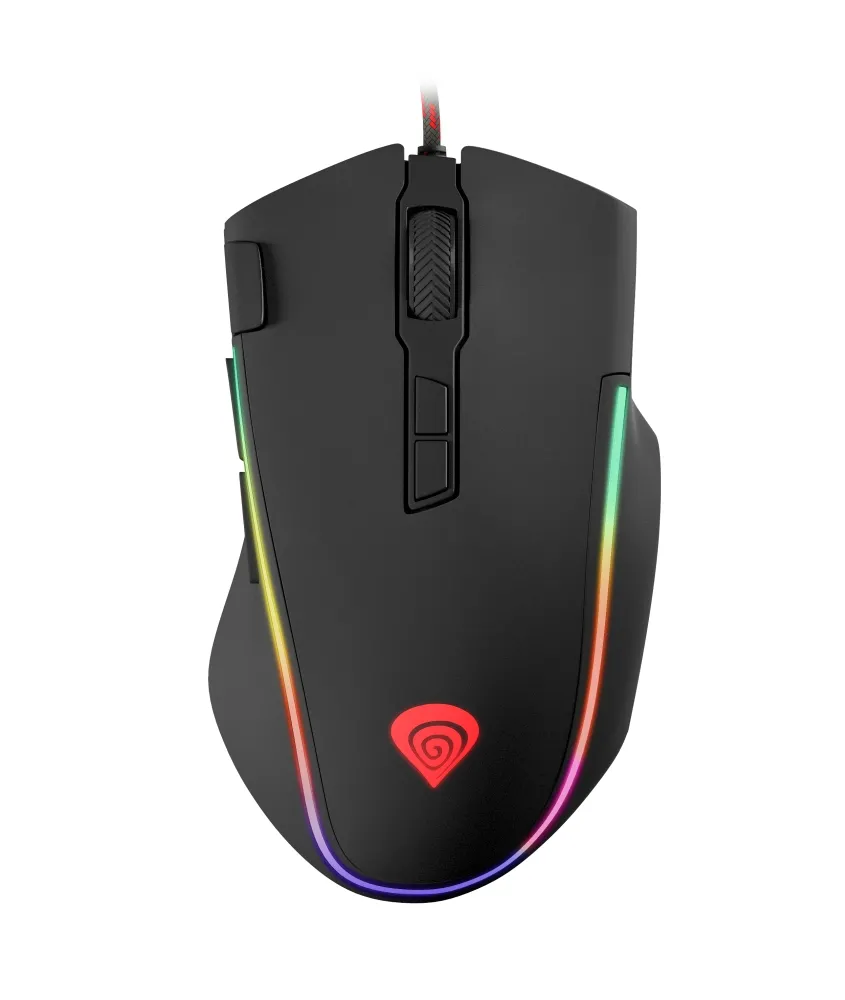 Мишка, Genesis Gaming Mouse Krypton 700 7200Dpi With Software Rgb Illuminated Black