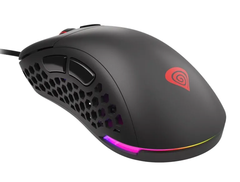 Мишка, Genesis Ultralight Gaming Mouse Xenon 800 16000 dpi RGB Black - image 6