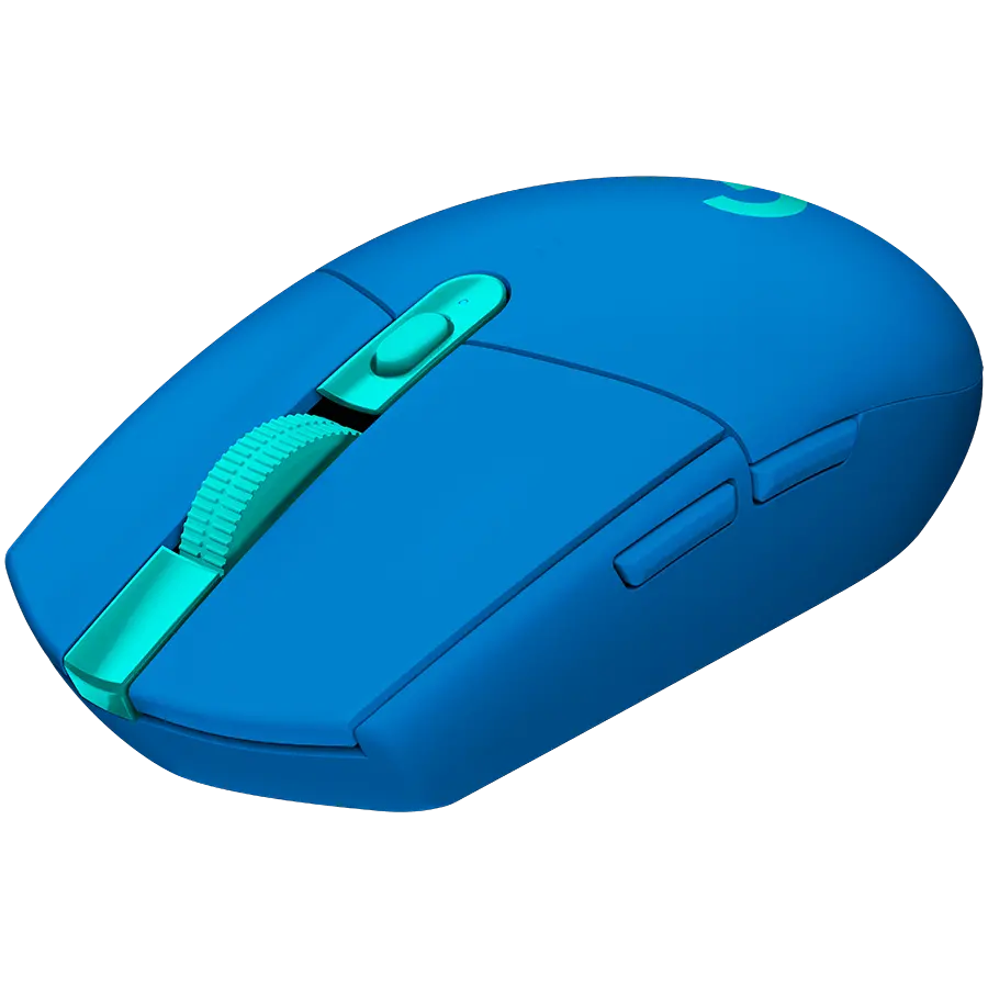 Ποντίκι, Logitech G305 Wireless Mouse, Lightsync RGB, Lightspeed Wireless, HERO 12K DPI Sensor, 400 IPS, 6 προγραμματιζόμενα κουμπιά, μπλε - image 2