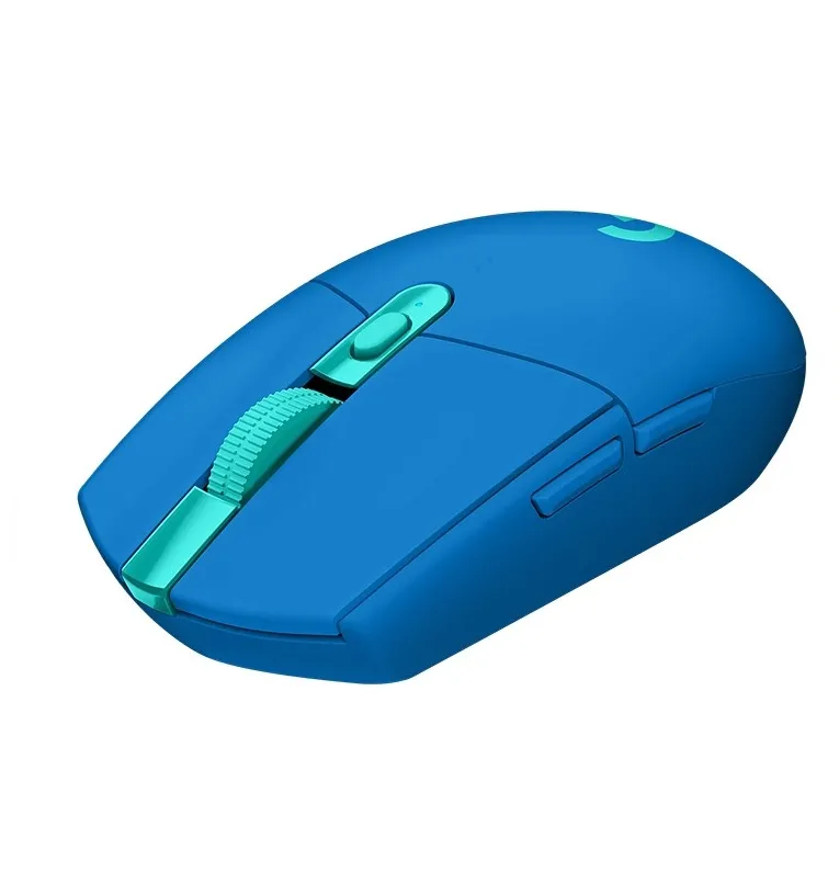 Мишка, Logitech G305 Wireless Mouse, Lightsync RGB, Lightspeed Wireless, HERO 12K DPI Sensor, 400 IPS, 6 Programmable Buttons, Blue - image 2
