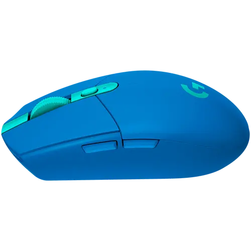 Mouse, Logitech G305 Wireless Mouse, Lightsync RGB, Lightspeed Wireless, HERO 12K DPI Sensor, 400 IPS, 6 butoane programabile, albastru - 4