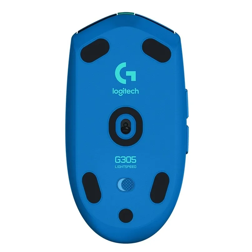 Мишка, Logitech G305 Wireless Mouse, Lightsync RGB, Lightspeed Wireless, HERO 12K DPI Sensor, 400 IPS, 6 Programmable Buttons, Blue - image 4