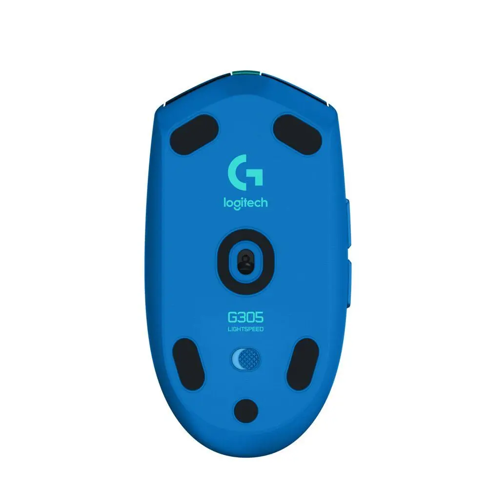 Мишка, Logitech G305 Wireless Mouse, Lightsync RGB, Lightspeed Wireless, HERO 12K DPI Sensor, 400 IPS, 6 Programmable Buttons, Blue - image 5