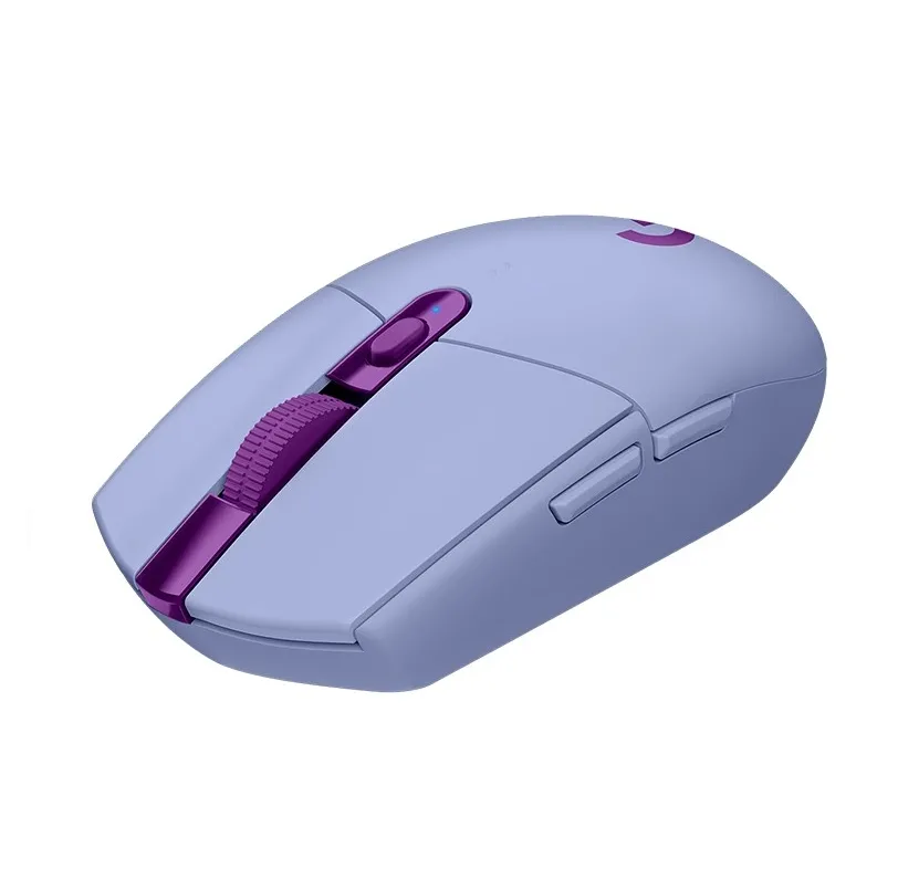 Мишка, Logitech G305 Wireless Mouse, Lightsync RGB, Lightspeed Wireless, HERO 12K DPI Sensor, 400 IPS, 6 Programmable Buttons, Lilac - image 2