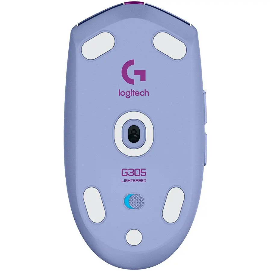 Ποντίκι, Logitech G305 Wireless Mouse, Lightsync RGB, Lightspeed Wireless, HERO 12K DPI Sensor, 400 IPS, 6 προγραμματιζόμενα κουμπιά, λιλά - image 3