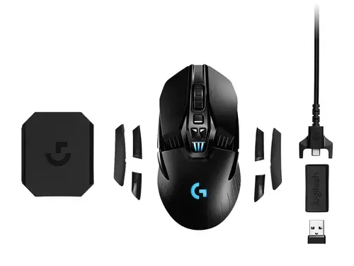 Мишка, Logitech G903 Wireless Mouse, Lightsync RGB, Lightspeed Wireless, HERO 25K DPI Sensor, 400 IPS, Programmable Buttons, 10g Optional Weight, 110g, Black - image 2
