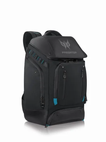 Раница, Acer Predator 17.3" Gaming Utility Backpack Black with Teal Blue