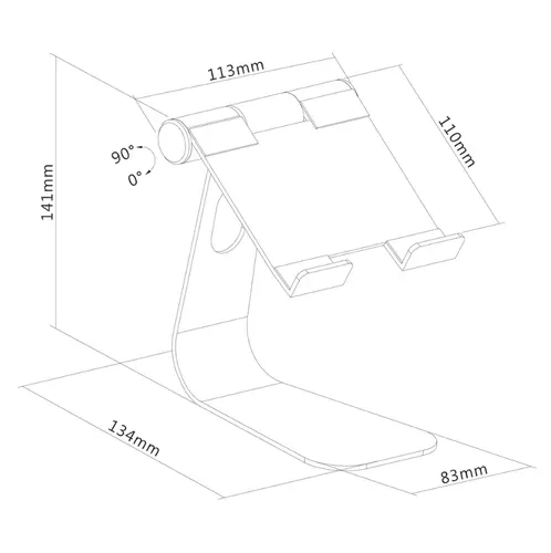 Стойка, Neomounts Tablet Desk Stand (suited for tablets up to 11") - image 4