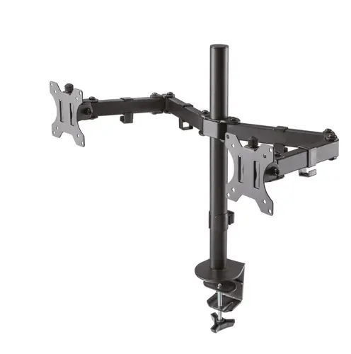 Βάση, Neomounts Flat Screen Desk Mount (clamp/grommet) για 2 οθόνες, 10"-32" - 1