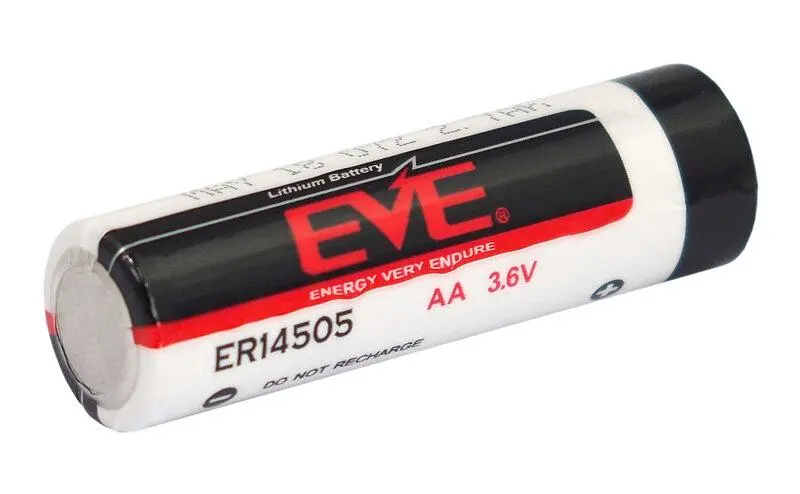 Μπαταρία θειονυλοχλωριδίου λιθίου 3,6V AA R6 2,7Ah ER14505 /STD /με κουμπί/ EVE BATTERY
