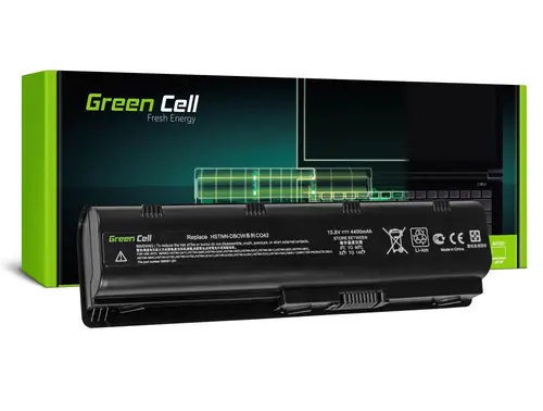 Батерия за лаптоп, GREEN CELL, 10.8V, 4400mAh, Черен – съвместима с HP G32/G42/G62/G72, Presario CQ31/CQ42, CB0W/DB0W