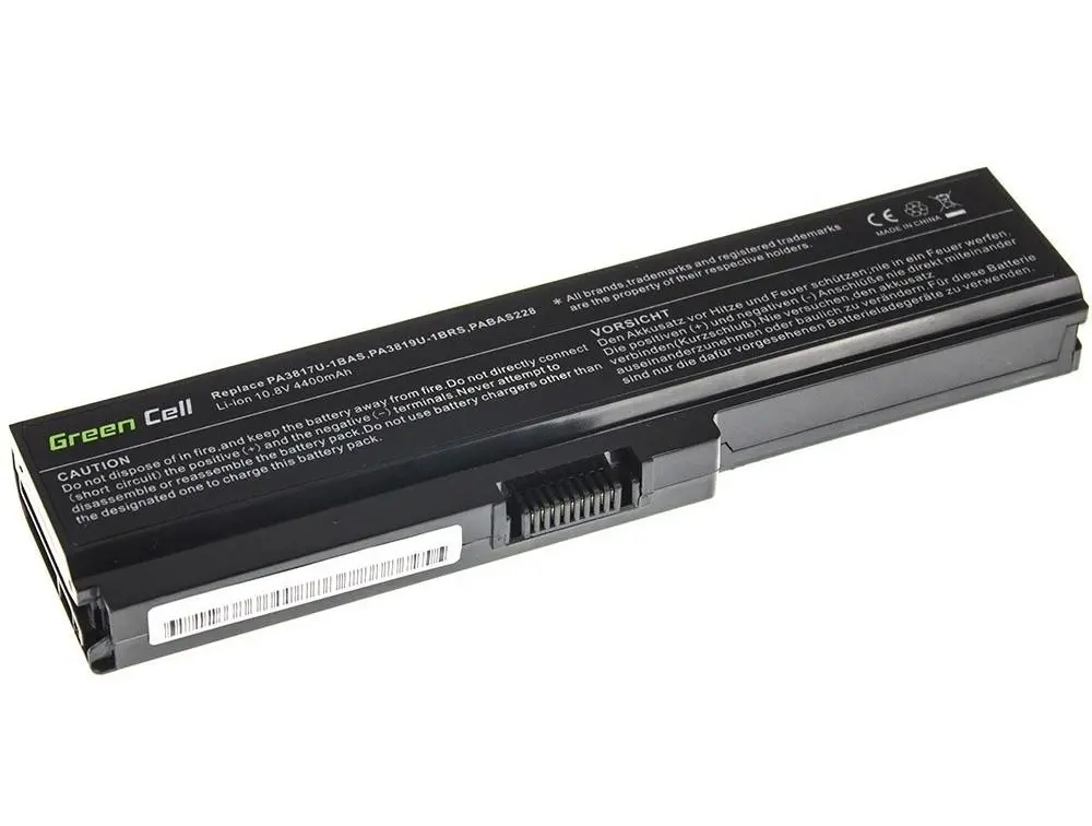 Батерия за лаптоп GREEN CELL, Toshiba Satellite C650 C650D C660 C660D L650D L655 L750 PA3635U PA3817U, 10.8V, 4400mAh - image 1