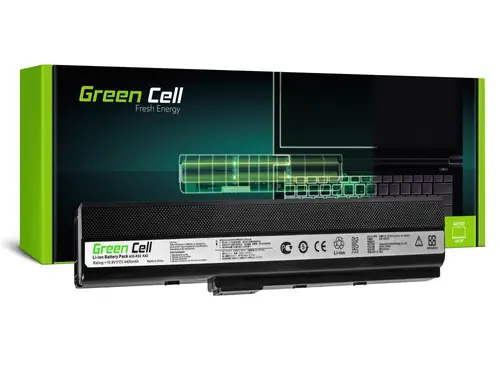 Μπαταρία laptop GREEN CELL, Asus K52 K52J K52F K52JC K52JR, 10.8V, 4400mAh - 1
