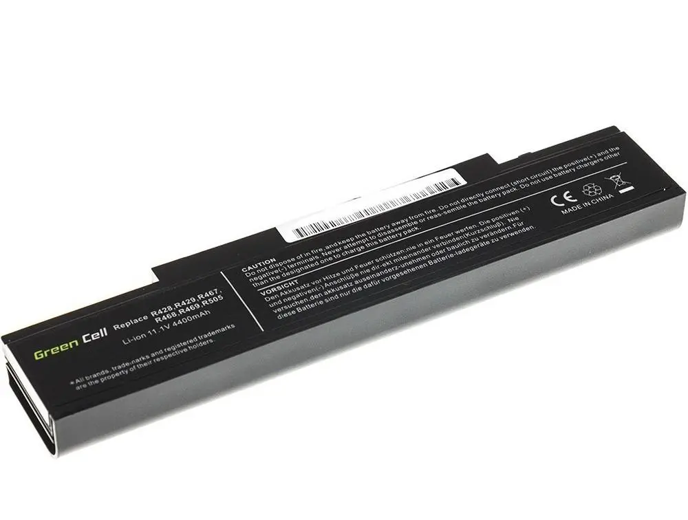 Батерия  за лаптоп GREEN CELL, Samsung PB9NC6B Q318 R710 PB9NC6B, 11.1V, 4400mAh - image 1