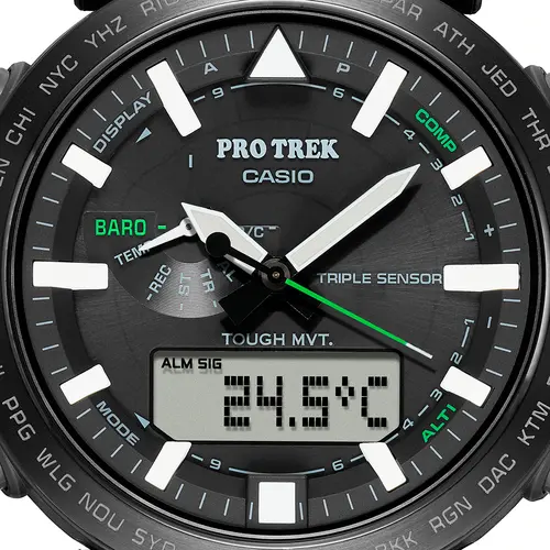 Мъжки часовник Pro Trek Triple Sensor - PRW-6621Y-1ER - image 2
