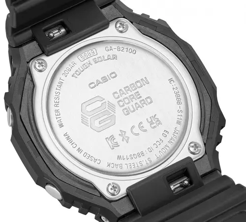 Ceas pentru bărbați Casio G-Shock Bluetooth Solar - GA-B2100-1A1ER - 2
