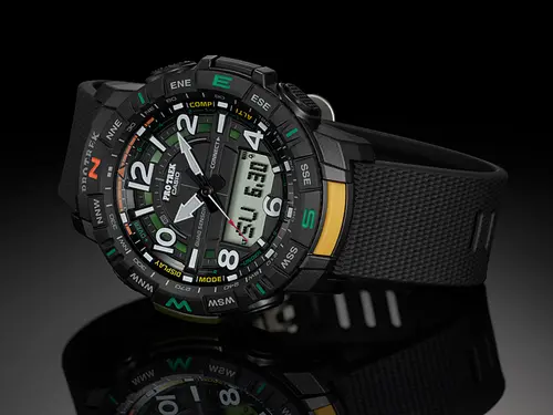 Ceas de mână bărbătesc Casio Pro Trek Bluetooth Quad Sensor - PRT-B50-1ER - 2