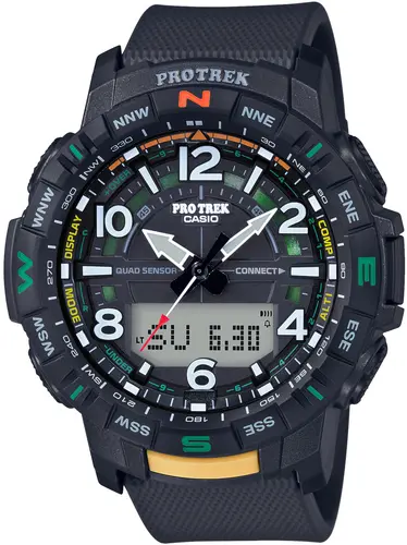 Ceas de mână bărbătesc Casio Pro Trek Bluetooth Quad Sensor - PRT-B50-1ER - 1