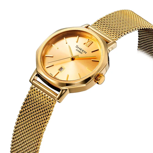 Дамски аналогов часовник Casio Sheen - SHE-4554GM-9AUEF - image 1