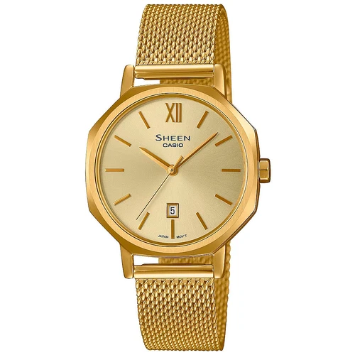 Дамски аналогов часовник Casio Sheen - SHE-4554GM-9AUEF