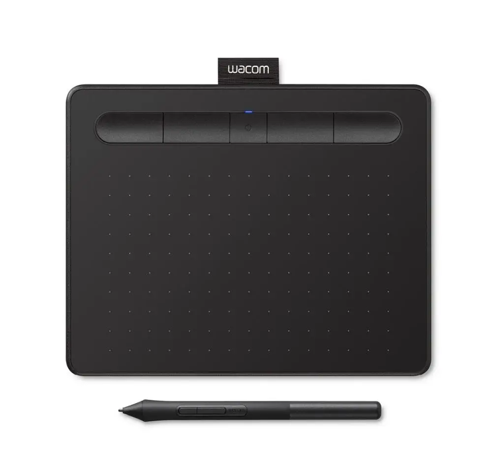 Таблет, Wacom Intuos S Bluetooth Black Manga