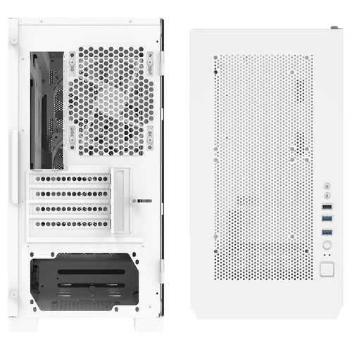 Кутия MONTECH AIR 100 ARGB, TG, Micro-ATX, Бяла - image 2