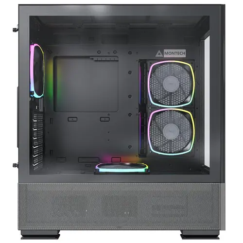 Кутия MONTECH SKY TWO ARGB, TG, Mid-Tower Черна - image 1