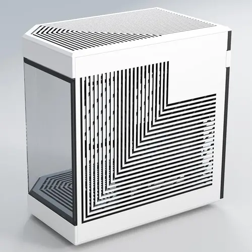 Кутия HYTE Y60 Tempered Glass, Mid-Tower, Бяло и Черно - image 4