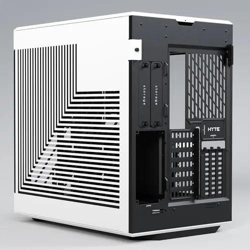 Кутия HYTE Y60 Tempered Glass, Mid-Tower, Бяло и Черно - image 5