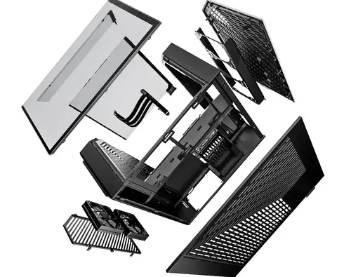 Кутия HYTE Y60 Tempered Glass, Mid-Tower, Черна - image 7