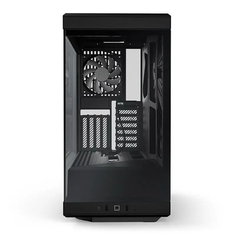 Carcasă HYTE Y40 Tempered Glass, Mid-Tower, Neagră, Panouri din sticlă - image 5