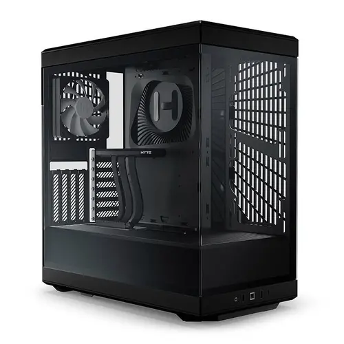 Carcasă HYTE Y40 Tempered Glass, Mid-Tower, Neagră, Panouri din sticlă
