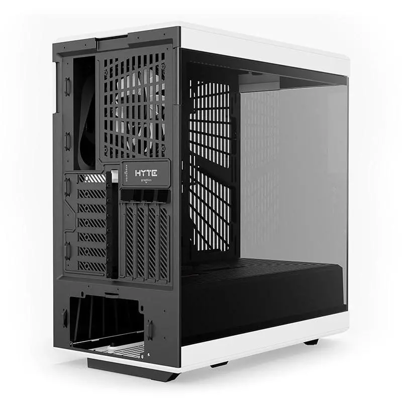 Carcasă HYTE Y40 Tempered Glass, Mid-Tower, Alb și Negru - image 4