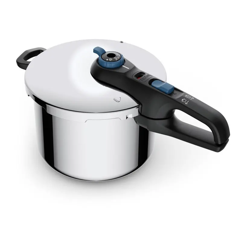 Oală, Tefal P2584401, SECURE TRENDY 8L TEFAL AQUA BLU