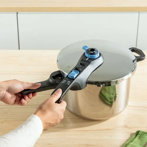 Oală, Tefal P2584401, SECURE TRENDY 8L TEFAL AQUA BLU - 5