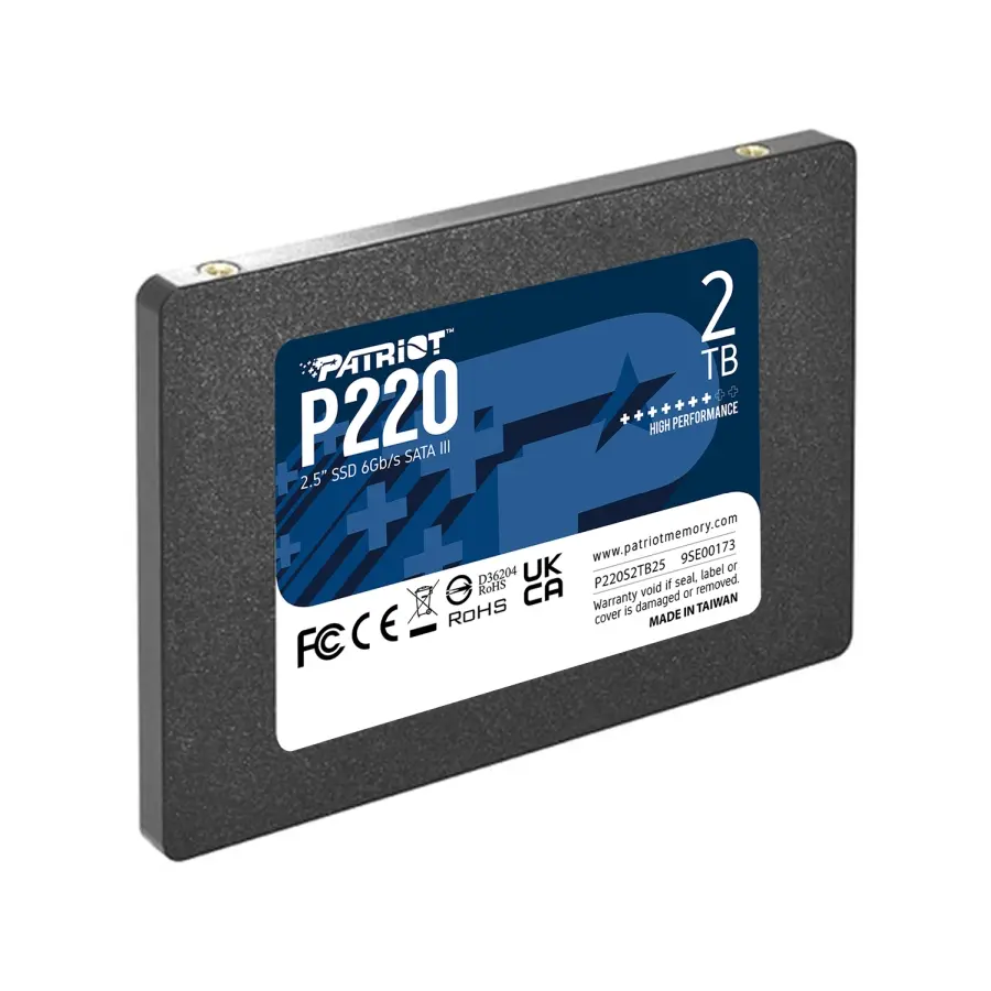 Твърд диск, Patriot P220 2TB SATA3 2.5 - image 2