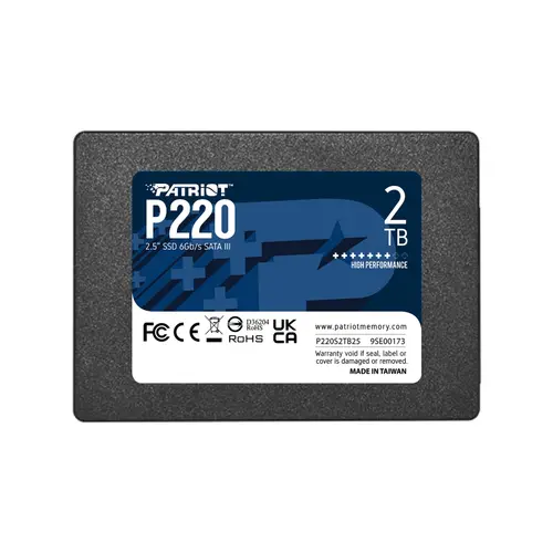 Hard disk, Patriot P220 2TB SATA3 2.5 - 1