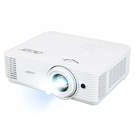 Мултимедиен проектор, Acer Projector X1528Ki, DLP, FHD (1920x1080), 5200 ANSI Lumens, 17 000:1, 1.1x, 3D ready, HDMI 1.4x2, USB 2.0 (Type A), DC Out (5V/1.5A, USB-A), RS232, RGB, Speaker 3W, Wireless dongle included, 2.9Kg, 2Y, White - image 1
