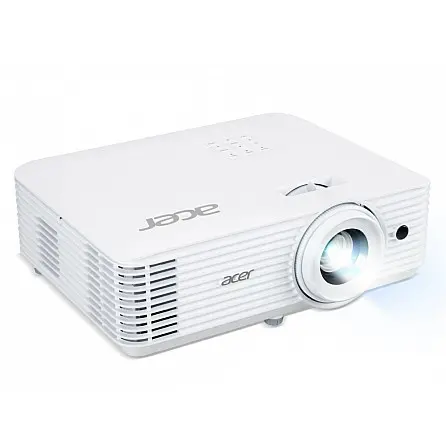 Мултимедиен проектор, Acer Projector X1528Ki, DLP, FHD (1920x1080), 5200 ANSI Lumens, 17 000:1, 1.1x, 3D ready, HDMI 1.4x2, USB 2.0 (Type A), DC Out (5V/1.5A, USB-A), RS232, RGB, Speaker 3W, Wireless dongle included, 2.9Kg, 2Y, White - image 2